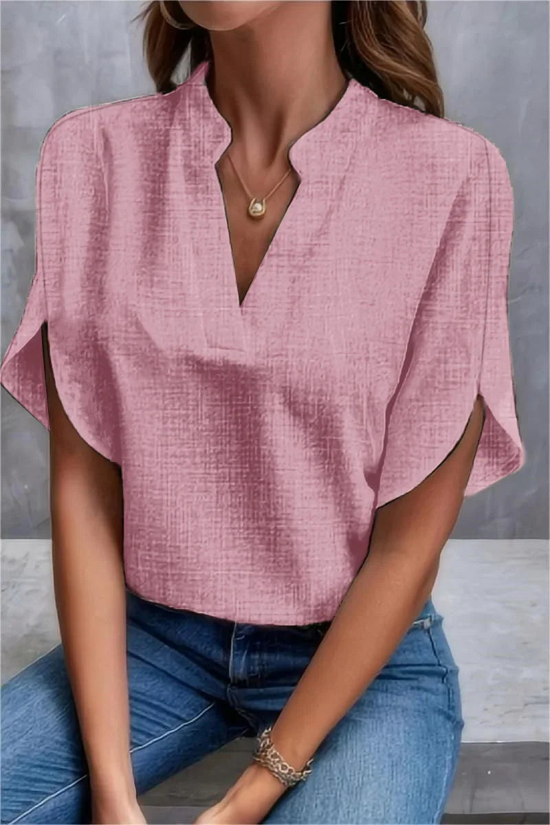 Melody | Casual V-Hals Flare Top