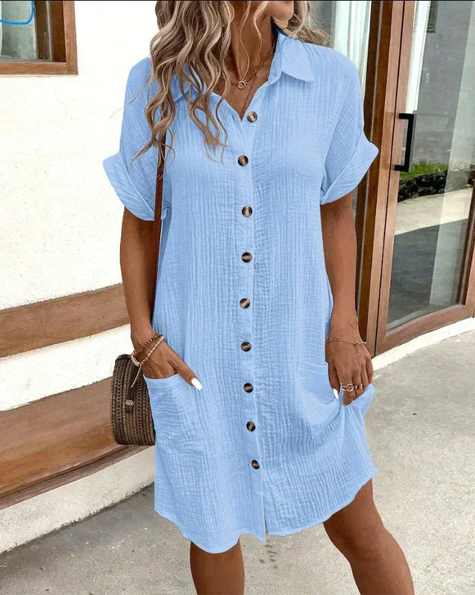 Mila | Oversized Polo Dress