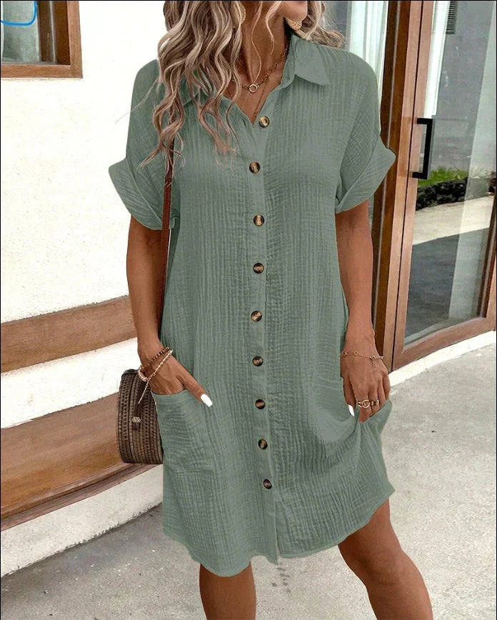 Mila | Oversized Polo Dress