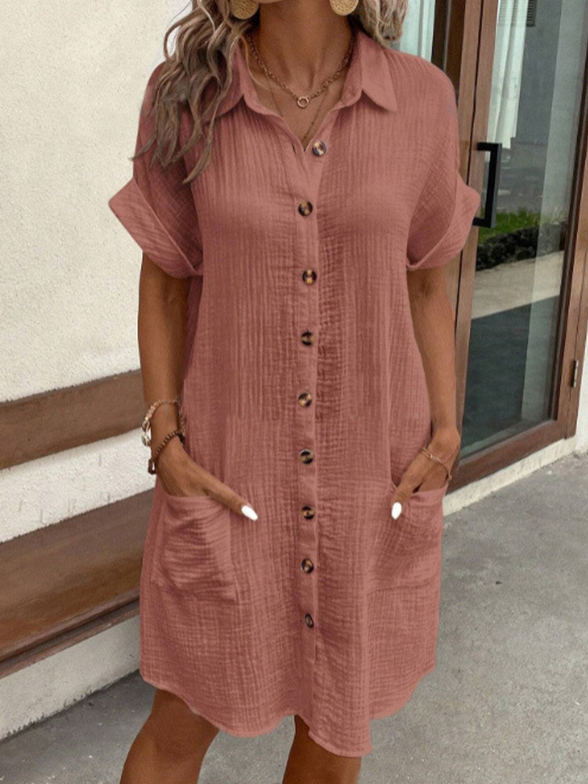 Mila | Oversized Polo Dress